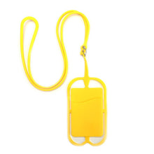 Load image into Gallery viewer, Mobile phone silicone lanyard belt neck bracelet necklace card clip sets DIY