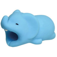 Load image into Gallery viewer, Dropshipping 1pcs Protector for Iphone cable Winder Phone holder Accessory chompers rabbit dog cat Animal doll model funny