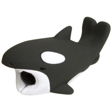 Load image into Gallery viewer, Dropshipping 1pcs Protector for Iphone cable Winder Phone holder Accessory chompers rabbit dog cat Animal doll model funny