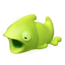 Load image into Gallery viewer, Dropshipping 1pcs Protector for Iphone cable Winder Phone holder Accessory chompers rabbit dog cat Animal doll model funny