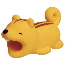 Load image into Gallery viewer, Dropshipping 1pcs Protector for Iphone cable Winder Phone holder Accessory chompers rabbit dog cat Animal doll model funny